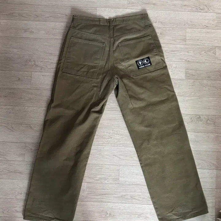 [BUNJANG] THUG CLUB THUG PANTS Khaki Size 2 / 떠그클럽 떠그팬츠 카키 (2)