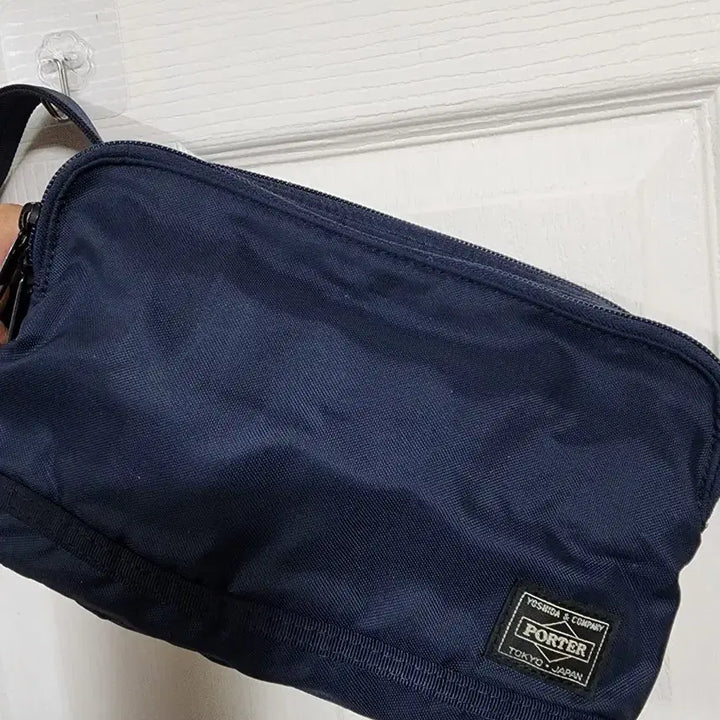 [BUNJANG] Porter Tanker Navy Hip Bag Sling Bag / 포터 탱커 네이비색 힙색 슬링백