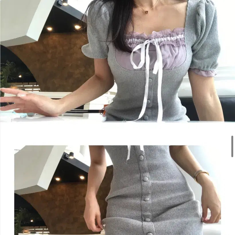 [BUNJANG] Cloud Emotion Dress / 클라우드이모션 원피스