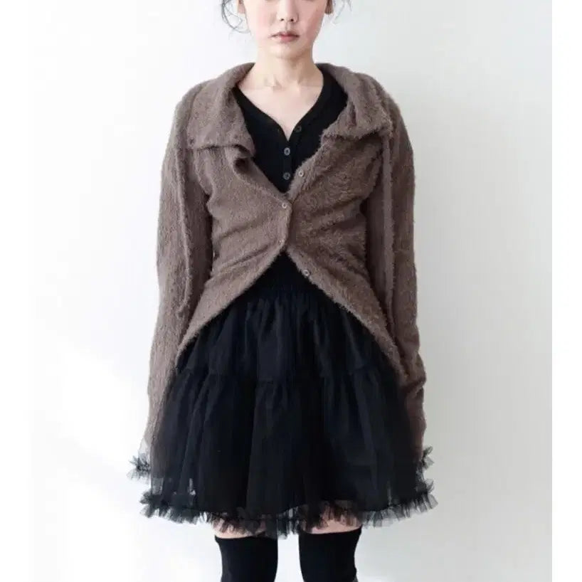 [BUNJANG] Shop Fairy Button Cardigan / 샵페어리 버튼 가디건