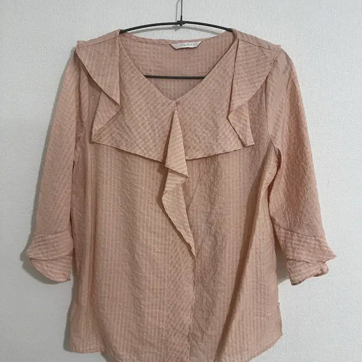 [BUNJANG] Pink Blouse / 핑크색 블라우스