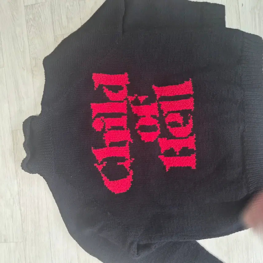 [BUNJANG] Supreme Child of Hell Cowichan Sweater / XL)슈프림 차일드 오브 헬 코위찬