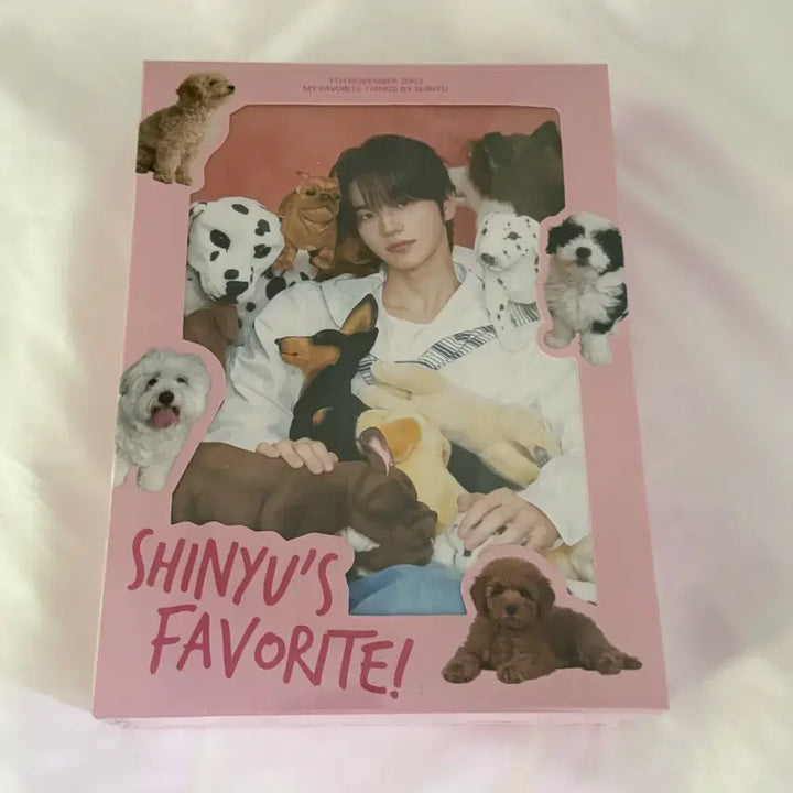 [BUNJANG] NewUs Shinyu Favorite Box Set / 신유 생일박스 페이보릿 박스 포카 포토북 포스터 엽서 세트