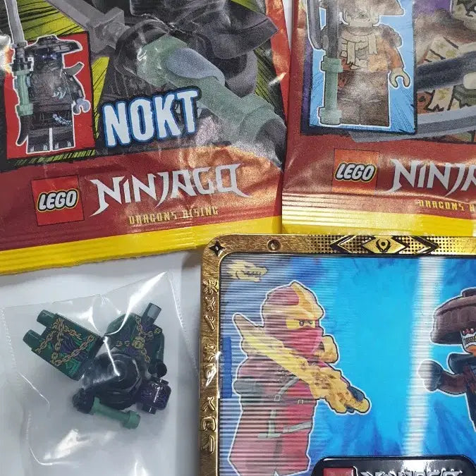 [BUNJANG] LEGO Ninjago Roxs, Jax, Nott, Kur 4-Type Set / 레고 닌자고 록스+작트+녹트+쿠르 4종 세트