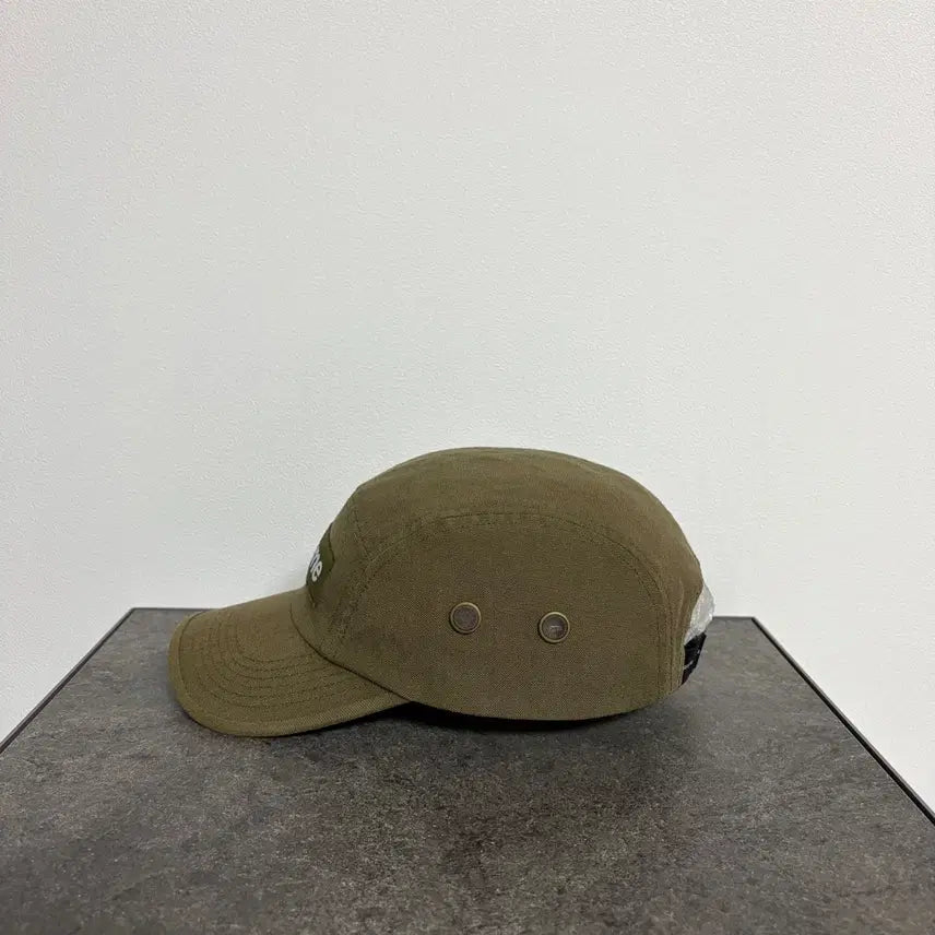 [BUNJANG] Supreme Box Logo Cordura Camp Cap Hat - Olive Khaki / (OS) 슈프림 박스로고 캠프캡 모자 코듀라 올리브 카키