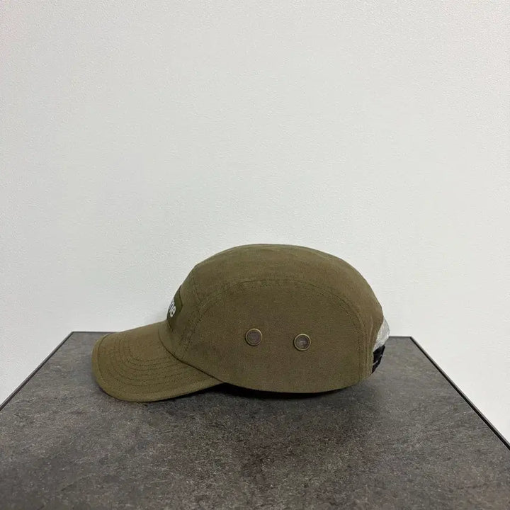 [BUNJANG] Supreme Box Logo Cordura Camp Cap Hat - Olive Khaki / (OS) 슈프림 박스로고 캠프캡 모자 코듀라 올리브 카키
