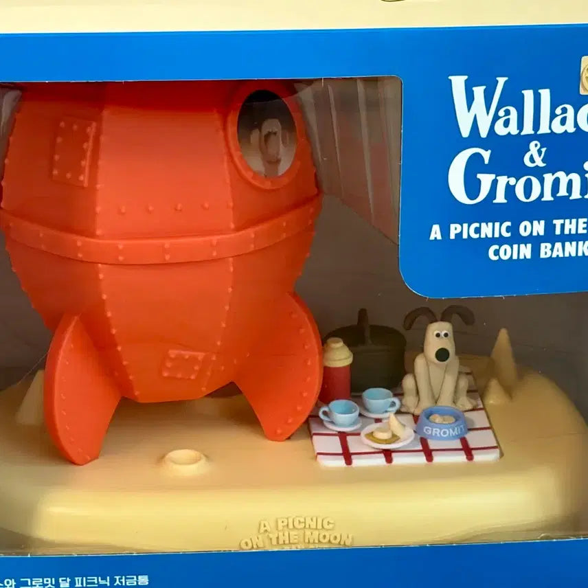 [BUNJANG] Wallace and Gromit Piggy Bank (Sealed) / 월레스와 그로밋 저금통(미개봉)
