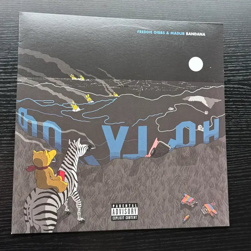 [BUNJANG] Freddie Gibbs &amp; Madlib Bandana LP Vinyl Record / Freddie Gibbs, Madlib Bandana LP