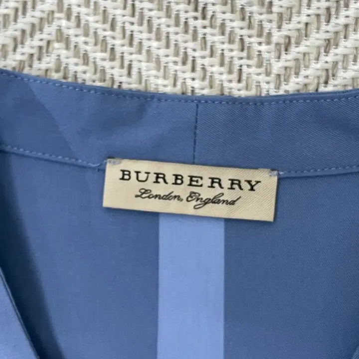 [BUNJANG] Burberry Check Short Sleeve Dress Size S / 버버리 체크 반팔 원피스 55(S)