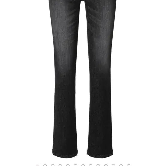 [BUNJANG] 3Times 5501 Bootcut Black Denim Jeans (Size S) / 쓰리타임즈 5501 부츠컷 블랙 데님 S 흑청 카리나 착용