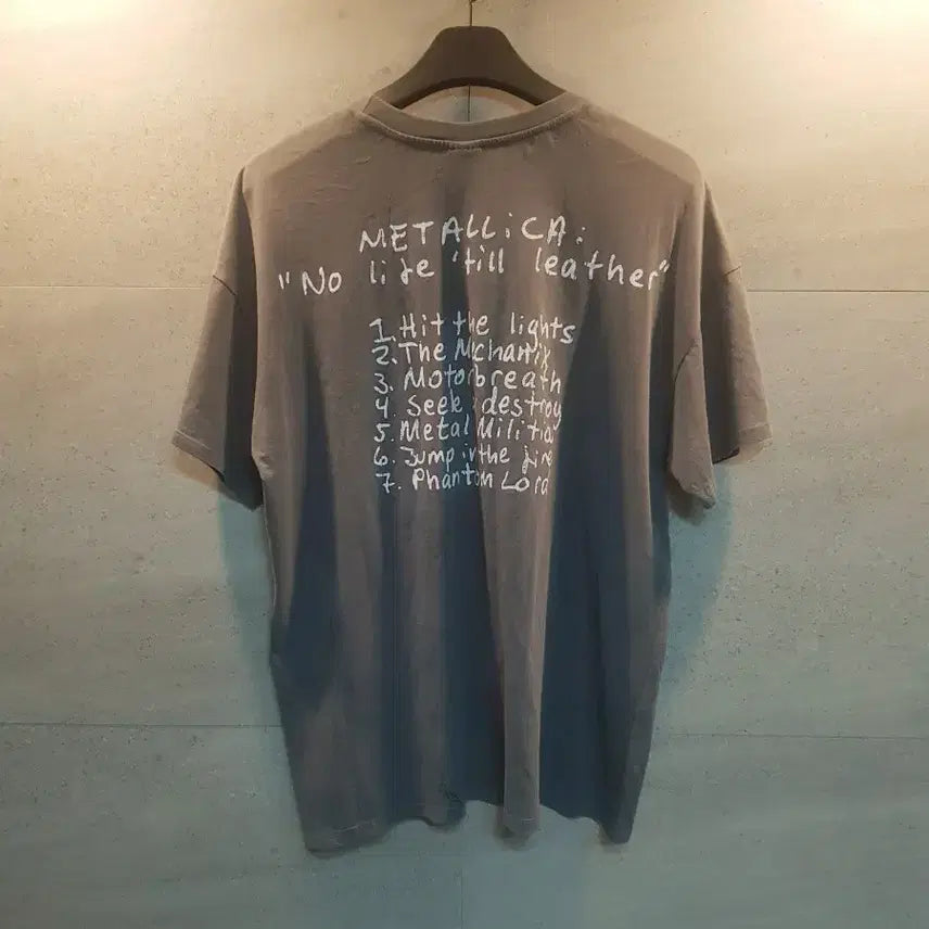 [BUNJANG] Metallica Official Band Logo T-shirt / 미착! 메탈리카 Metallica. 오피셜 굿즈 티셔츠!
