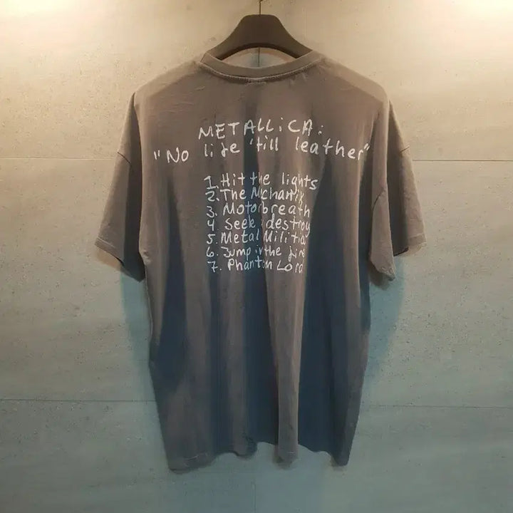 [BUNJANG] Metallica Official Band Logo T-shirt / 미착! 메탈리카 Metallica. 오피셜 굿즈 티셔츠!