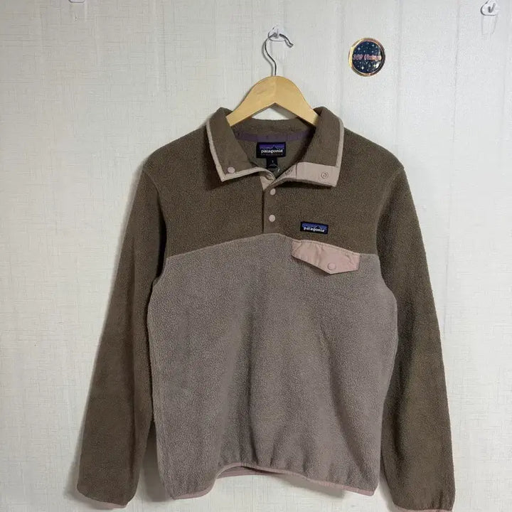 [BUNJANG] Patagonia Synchilla Fleece Pullover Brown/Beige Size S / Patagonia 파타고니아 신칠라 플리스 풀오버 브라운/베이지 색상 S