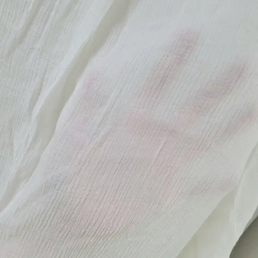 [BUNJANG] Musinsa Standard Crinkle Shirt Blouse Ivory / 무신사스탠다드 크링클 셔츠 블라우스 아이보리 5566