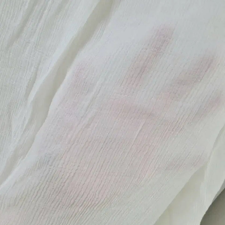 [BUNJANG] Musinsa Standard Crinkle Shirt Blouse Ivory / 무신사스탠다드 크링클 셔츠 블라우스 아이보리 5566