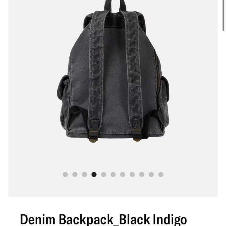 [BUNJANG] Deus Ex Machina Denim Rucksack / 데우스 데님 럭색