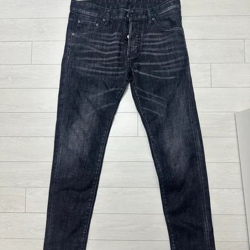 [BUNJANG] DSQUARED2 Skinny Jeans Black Wash / 디스퀘어드2 스키니진 48 블랙 워싱