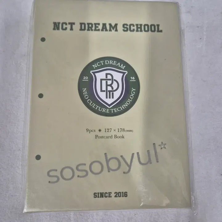 [BUNJANG] NCT Dream School Postcard Photobook / (미개봉)NCT DREAM SCHOOL 엽서 포토북