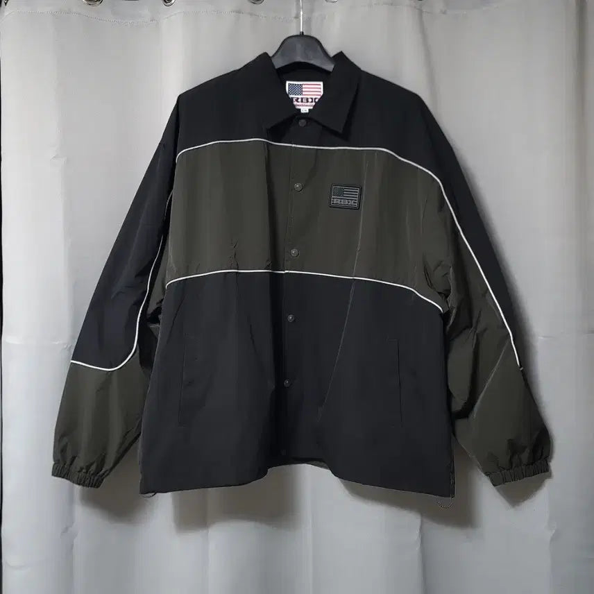 [SOLD OUT] 알비엑스 컬러블럭 코치자켓 L-XL