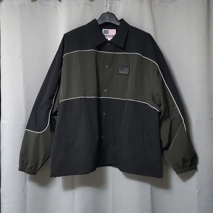 [SOLD OUT] 알비엑스 컬러블럭 코치자켓 L-XL