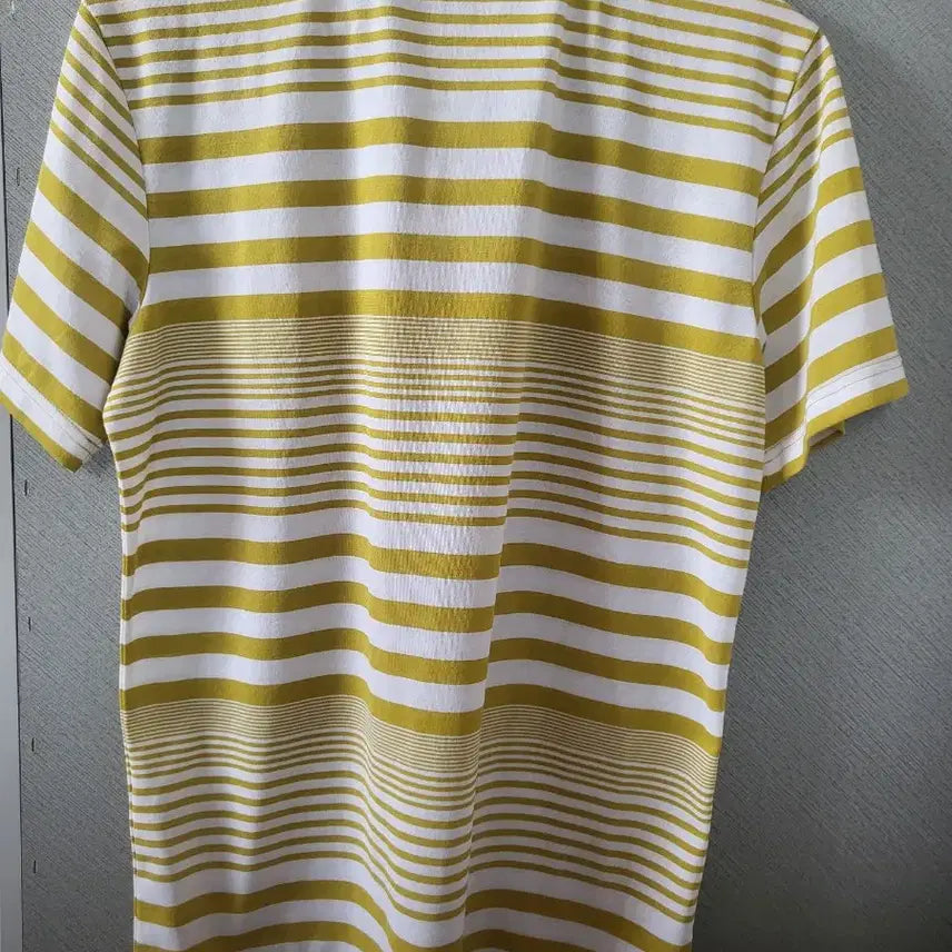 [BUNJANG] The North Face Striped Short Sleeve Polo Shirt / 노스페이스 스트라이프 반팔 폴로티 새상품
