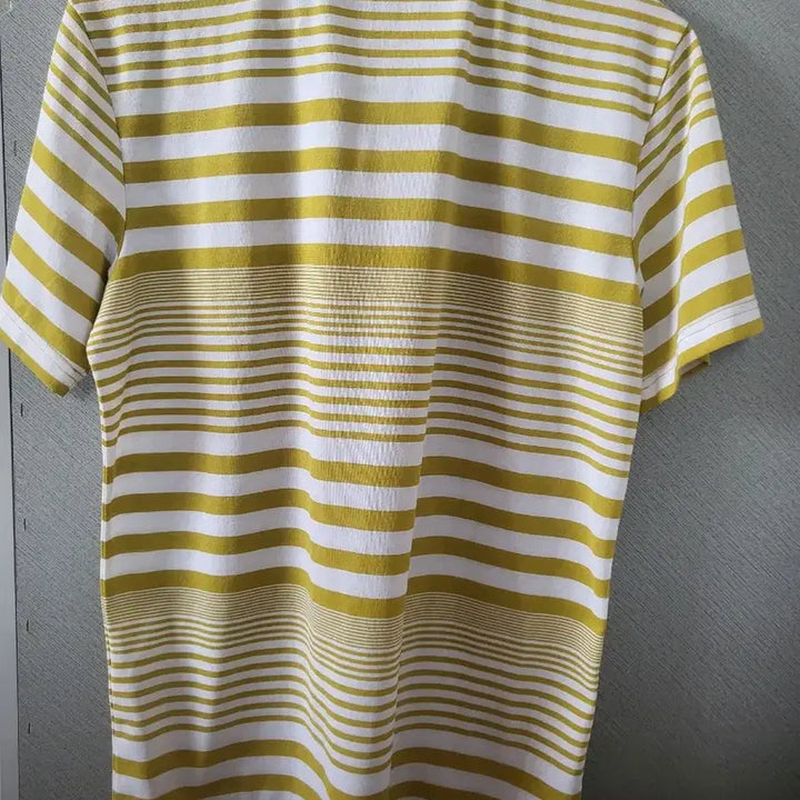 [BUNJANG] The North Face Striped Short Sleeve Polo Shirt / 노스페이스 스트라이프 반팔 폴로티 새상품