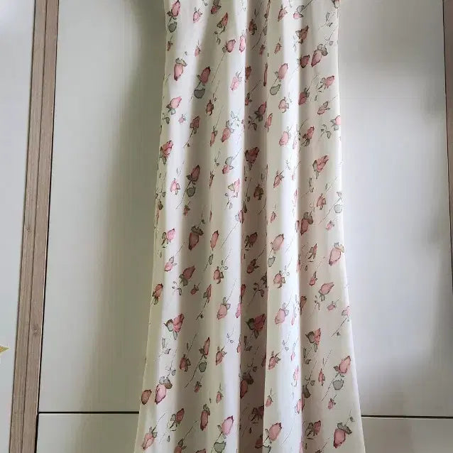 [BUNJANG] Vintage Floral Pattern Long Dress / 빈티지플라워 패턴 롱고급 원피스