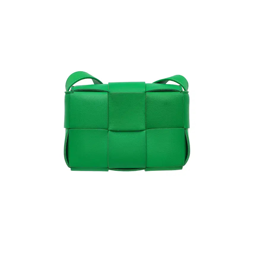 [BUNJANG] Bottega Veneta Cassette Bag Mini Parakeet Green / 보테가베네타 카세트백 미니