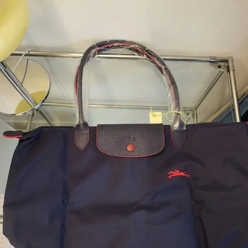 [BUNJANG] Longchamp Club Large Navy Shoulder Bag / 새상품)롱샴 클럽 라지 네이비 숄더백