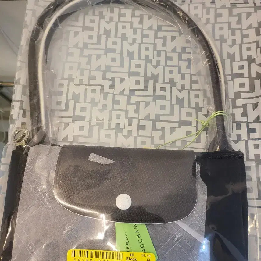 [BUNJANG] Longchamp Club Large Black Shoulder Bag / 새제품)롱샴 클럽 라지 블랙 숄더백