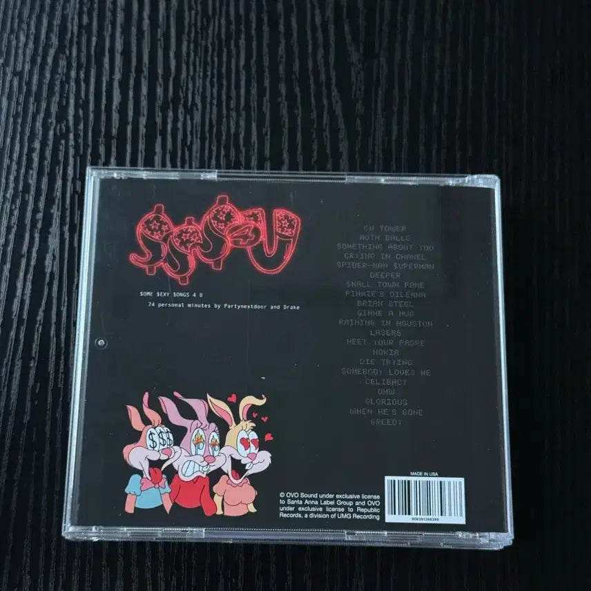[BUNJANG] Drake Some Sexy Songs 4 U Limited Edition Official Store CD / Drake Some Sexy Songs 4 U 공홈한정반 CD