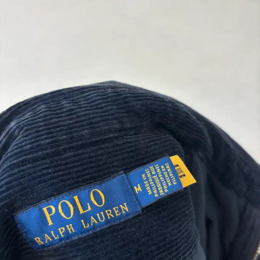 [BUNJANG] Polo Ralph Lauren Corduroy Shirt Zip-Up Jacket M (100) / (백화점판) 폴로 코듀로이 셔츠 집업 자켓 M(100)