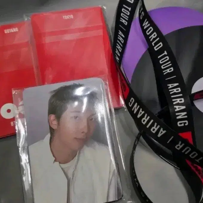 [SOLD OUT] 방탄소년단 아리랑 고양 도쿄 아미존 포토카드세트, vip 사첵 목걸이