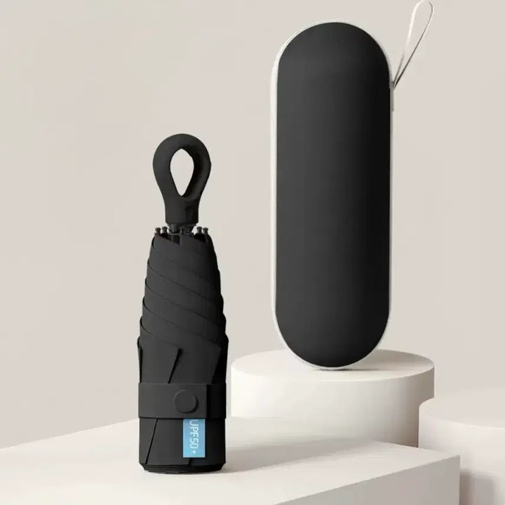 [BUNJANG] Black Umbrella Parasol with Case / 우산양산겸용 새상품 케이스포함