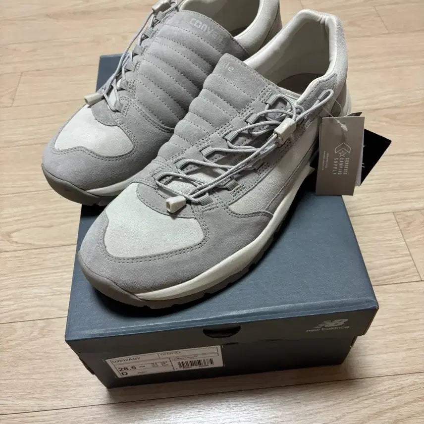 [BUNJANG] Meanswhile x Converse Odessa Light Grey Sneakers / Meanswhile x Converse 오데사 라이트그레이 280