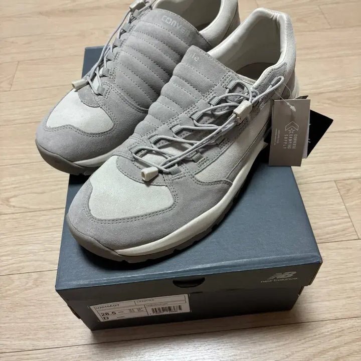 [BUNJANG] Meanswhile x Converse Odessa Light Grey Sneakers / Meanswhile x Converse 오데사 라이트그레이 280