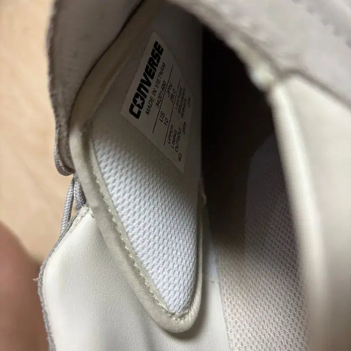 [BUNJANG] Meanswhile x Converse Odessa Light Grey Sneakers / Meanswhile x Converse 오데사 라이트그레이 280