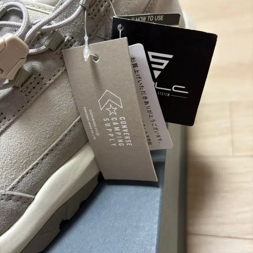 [BUNJANG] Meanswhile x Converse Odessa Light Grey Sneakers / Meanswhile x Converse 오데사 라이트그레이 280