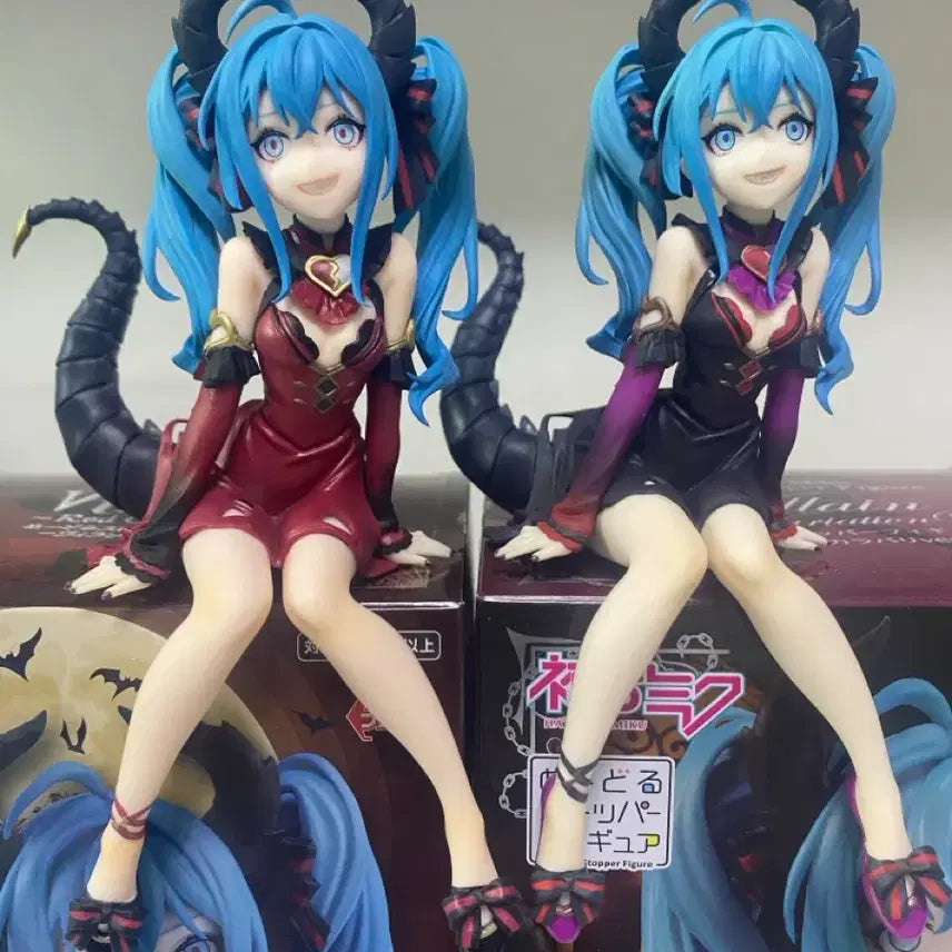 [BUNJANG] Furyu Hatsune Miku Villain Miku Noodle Stopper Figure / 후류 하츠네 미쿠 빌런 미쿠피규어 누들스토퍼