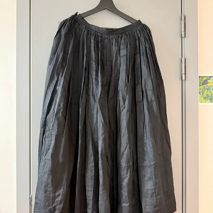 [BUNJANG] Muji Labo Linen Skirt Size 64 / 무지 무인양품 라보 labo 린넨 리넨 라미 택 스커트 (사이즈 64)