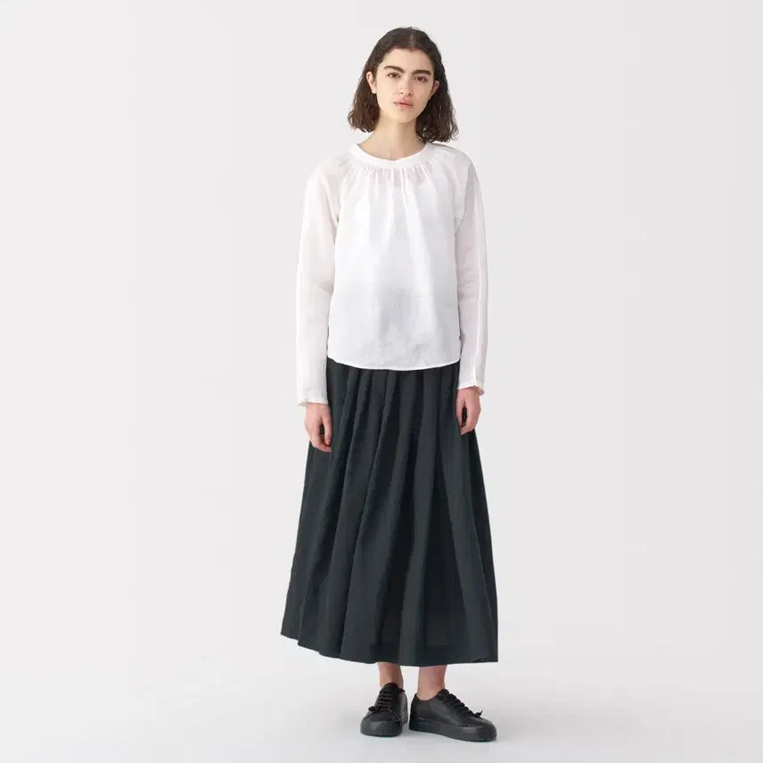 [BUNJANG] Muji Labo Linen Skirt Size 64 / 무지 무인양품 라보 labo 린넨 리넨 라미 택 스커트 (사이즈 64)