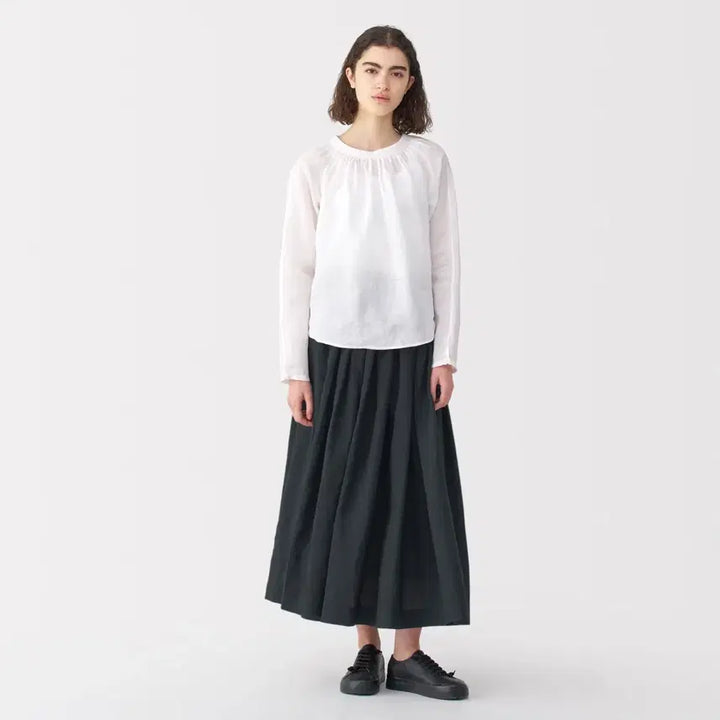 [BUNJANG] Muji Labo Linen Skirt Size 64 / 무지 무인양품 라보 labo 린넨 리넨 라미 택 스커트 (사이즈 64)
