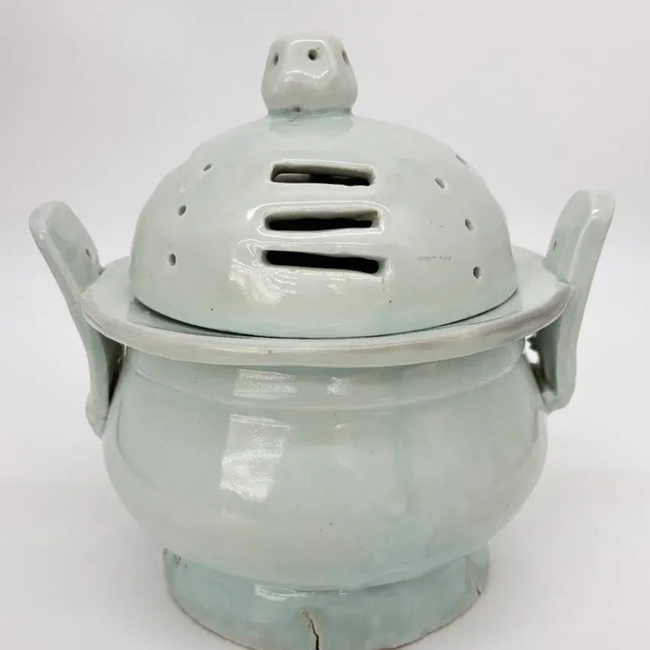 [BUNJANG] White Porcelain Incense Burner / 백자투각향로