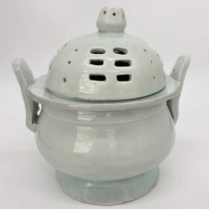 [BUNJANG] White Porcelain Incense Burner / 백자투각향로