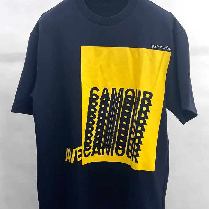 [BUNJANG] System Homme Graphic T-Shirt / 시스템옴므 원포인트 반팔티셔츠
