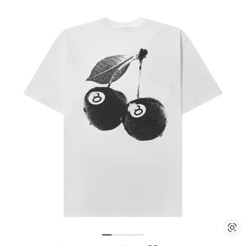 [BUNJANG] Stussy Cherry T-Shirt White / [S]스투시 체리 티셔츠 화이트