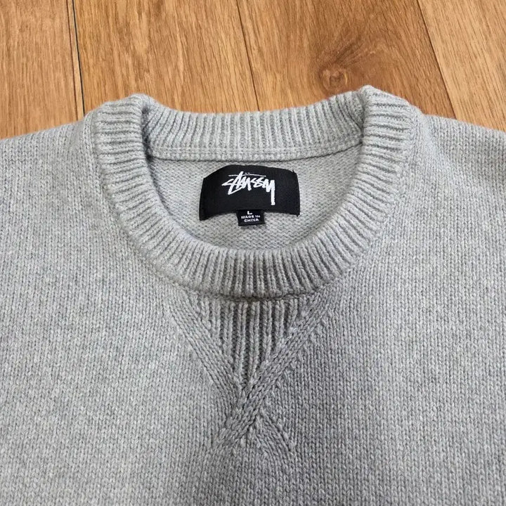 [BUNJANG] Stussy 80s Knit Sweater L / 스투시 STUSSY 80 니트 스웨터 L