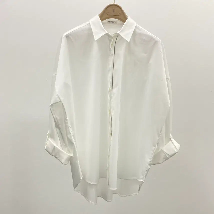 [BUNJANG] Brunello Cucinelli Ivory Minimalist Shirt / ( 새상품) 브루넬로 쿠치넬리 셔츠 정품