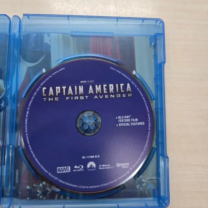 [BUNJANG] Marvel Captain America: The First Avenger DVD / [DVD](블루레이) 마블액션외국영화 "캡틴아메리카 퍼스트 어벤져" 판매