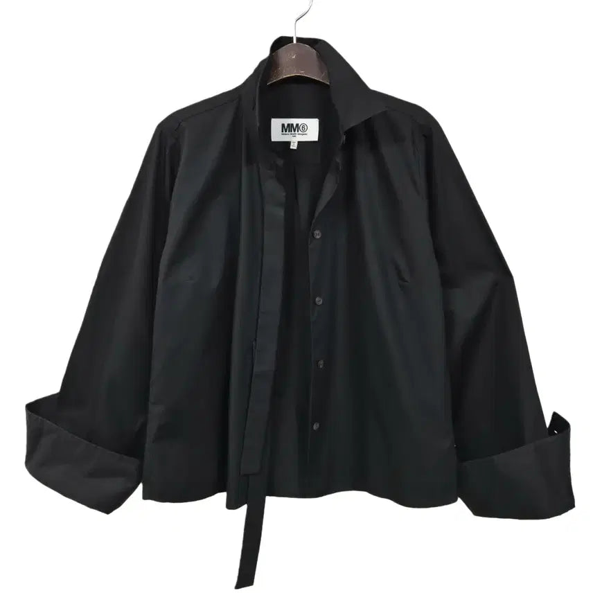 [BUNJANG] MM6 Maison Margiela Cotton Wide Puff Cropped Shirt Jacket / 